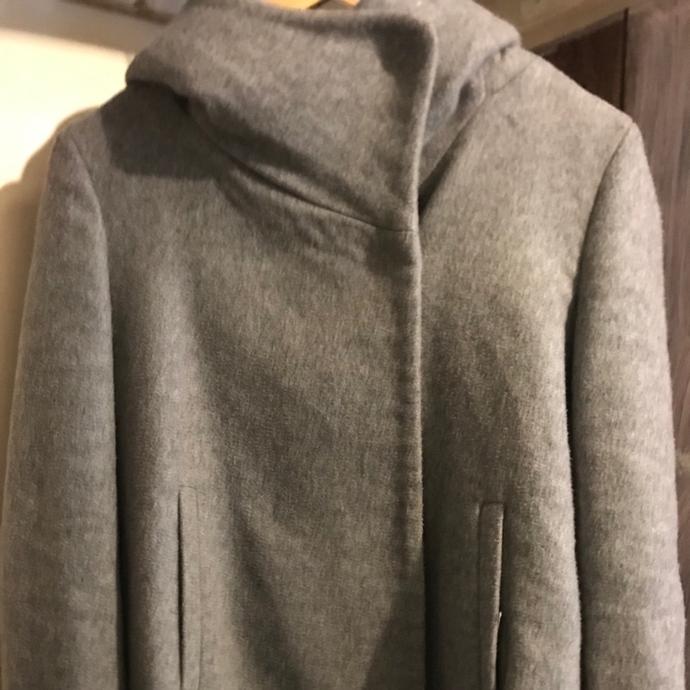 Zara Wool Blend Coat M